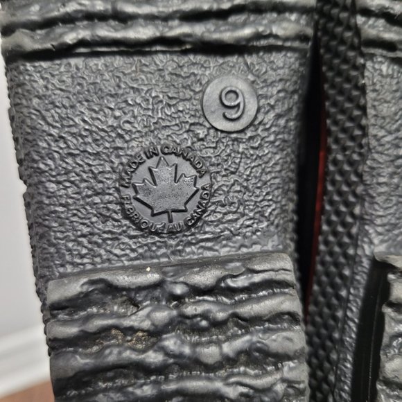 Warner Bros. 97' Batman Wellie Bootie Duck Shoes Lace Up Waterproof Rain Boot - Picture 5 of 8